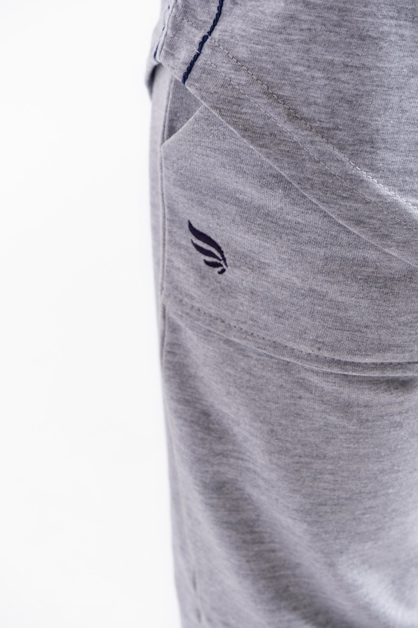 Reinforced Ninja Knees Jogger Sweatpants - Grey