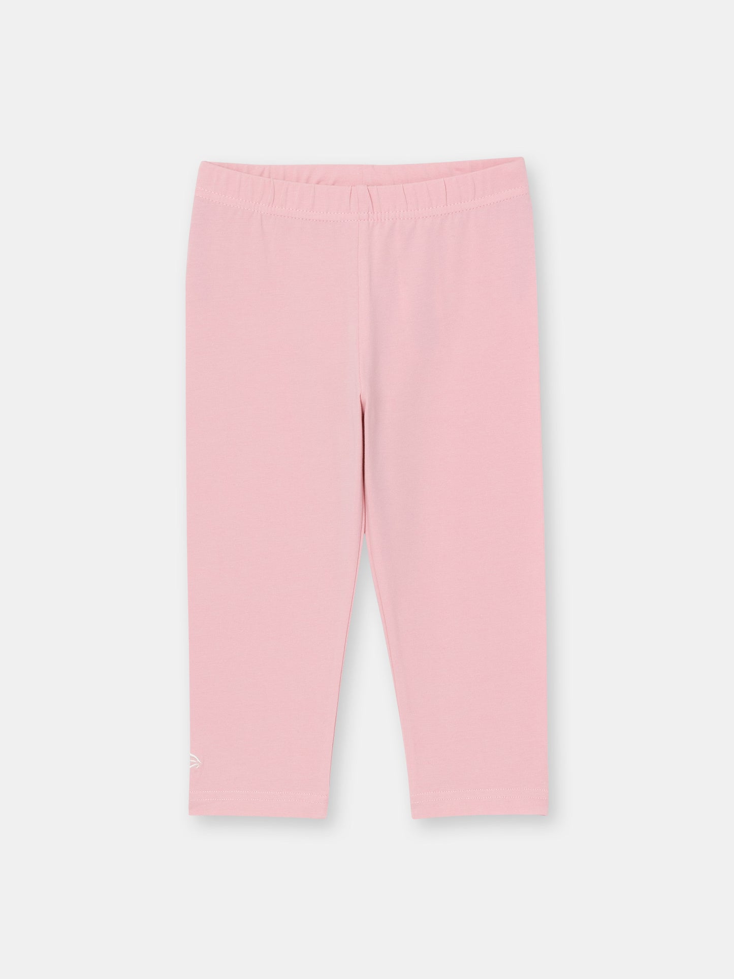 Cherubino Back-to-School Pastel Pink Leggings for Girls - Perfect for Kindergarten, Daycare & Everyday Play