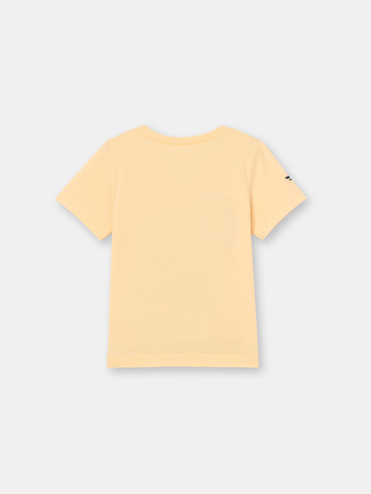 Mommy's Little Dino Short Sleeve T-Shirt for Babies - Yellow