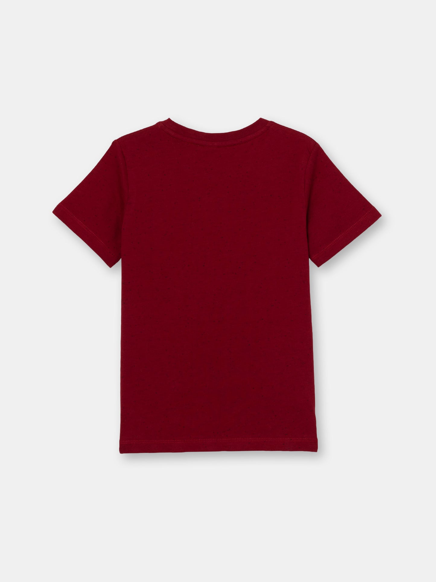 Boys Red T-shirt with Lumbearjack Print